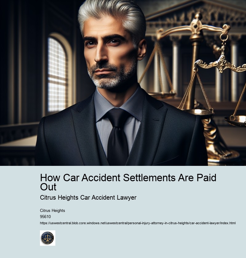 How Car Accident Settlements Are Paid Out